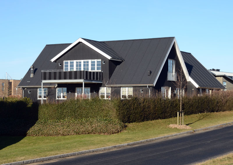 Tag og facade udført af Krusebyg