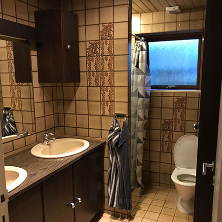 Badeværelset før renovering