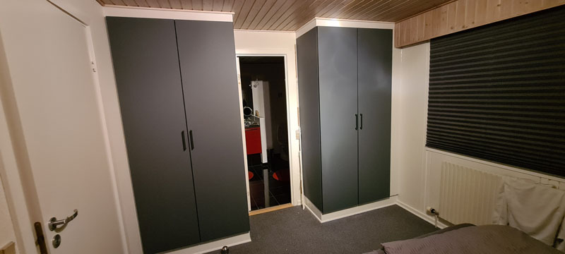 Inde i huset udført af Krusebyg
