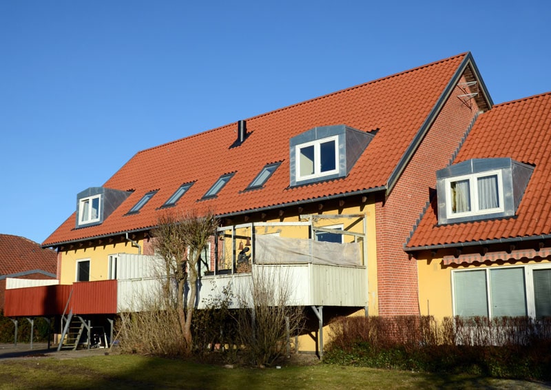 Tag og facade udført af Krusebyg