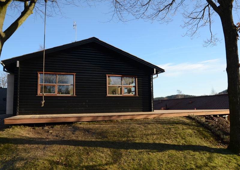 Tag og facade udført af Krusebyg