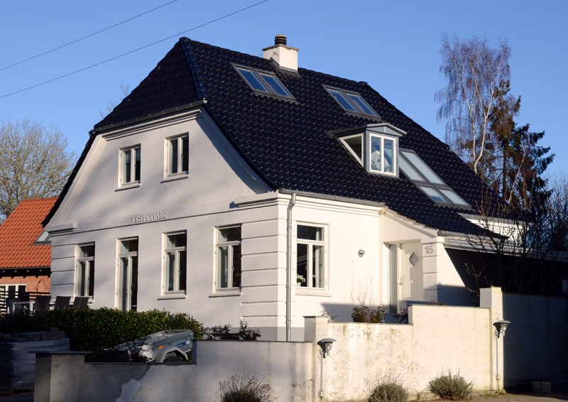 Tag og facade udført af Krusebyg