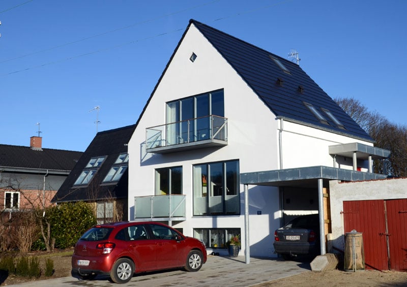 Tag og facade udført af Krusebyg