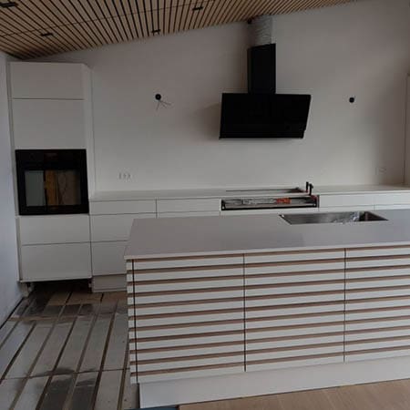 Detalje fra køkkenprojekt