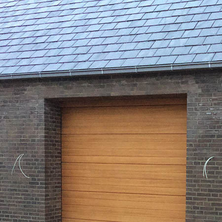 Carport i træ bygget af Krusebyg