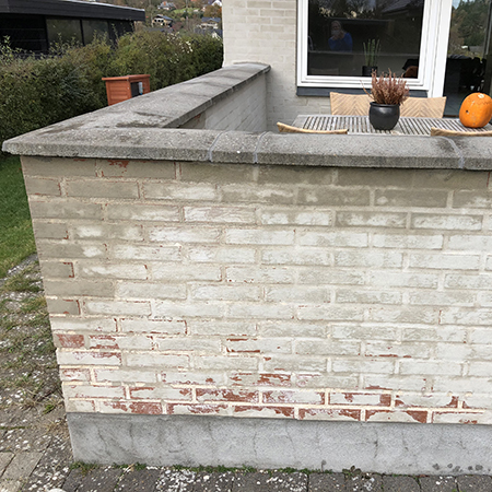 Facaderenovering med ny beklædning
