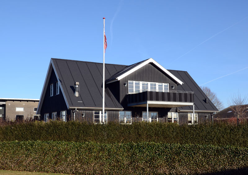 Tag og facade udført af Krusebyg